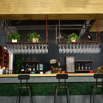 Wine rack Wine glass rack hanging upside-down goblet rack Wine glass storage rack Red wine glass rack Light luxury high-end