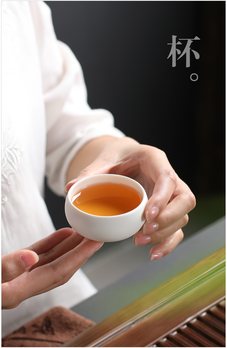 Ceramic tureen tea sets tea tray was kung fu tea cups dry terms household contracted tea of a complete set of white porcelain