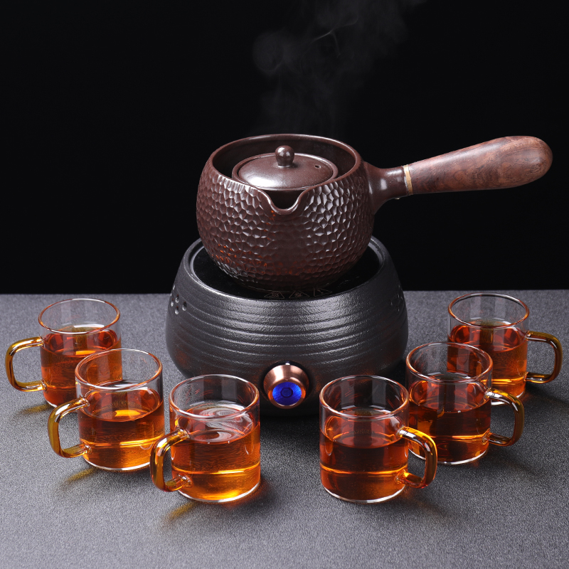 Electric TaoLu boiled tea pot set ceramic pu 'er tea Electric burn boil tea stove kung fu tea kettle