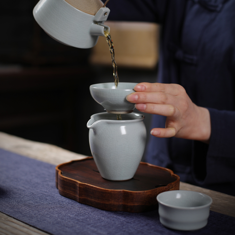 Start your up) filter tea strainer ceramic kung fu tea tea saucer belt filter base parts