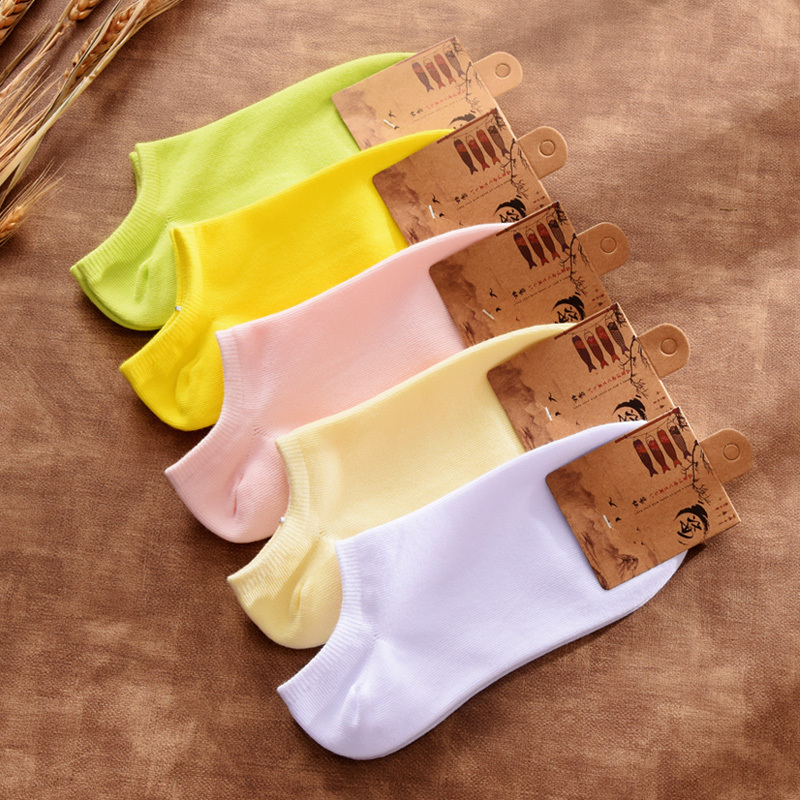 Zihua Solid Color Short Socks for Women, Candy-Colored, Preppy Style, Boat Socks, Sweet Japanese Style, Low-Cut Invisible Cotton Socks, Low-Top Socks Zihua Solid Color Short Socks for Women, Candy-Colored, Preppy Style, Boat Socks, Sweet Japanese Style, Low-Cut Invisible Cotton Socks, Low-Top Socks