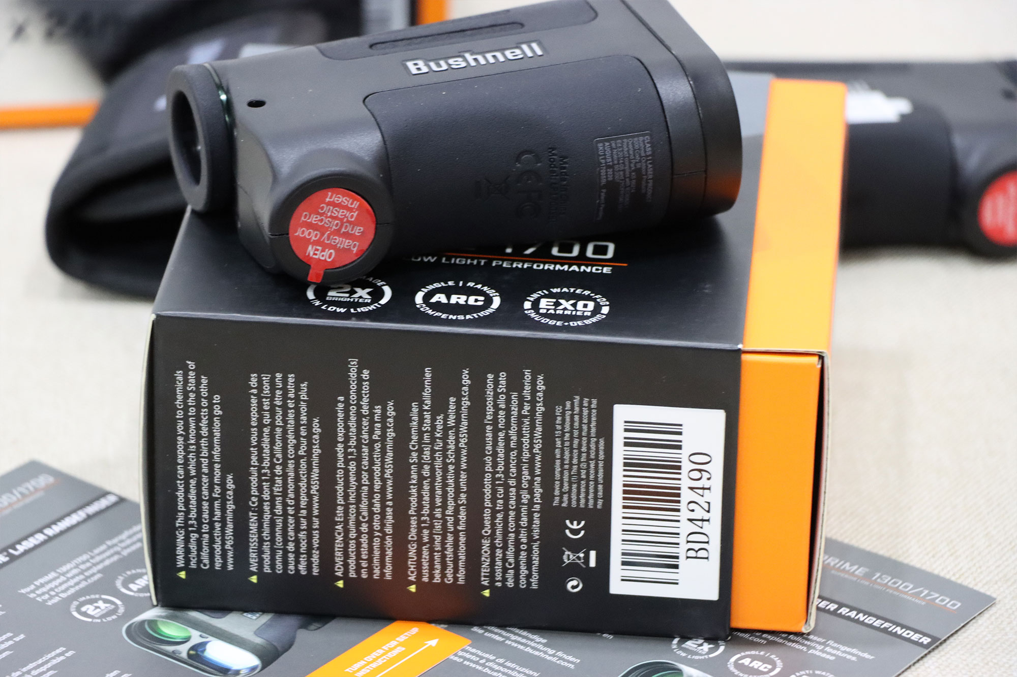 Bushnell博士能激光测距仪望远镜 LP1700SBL PRIME 1700