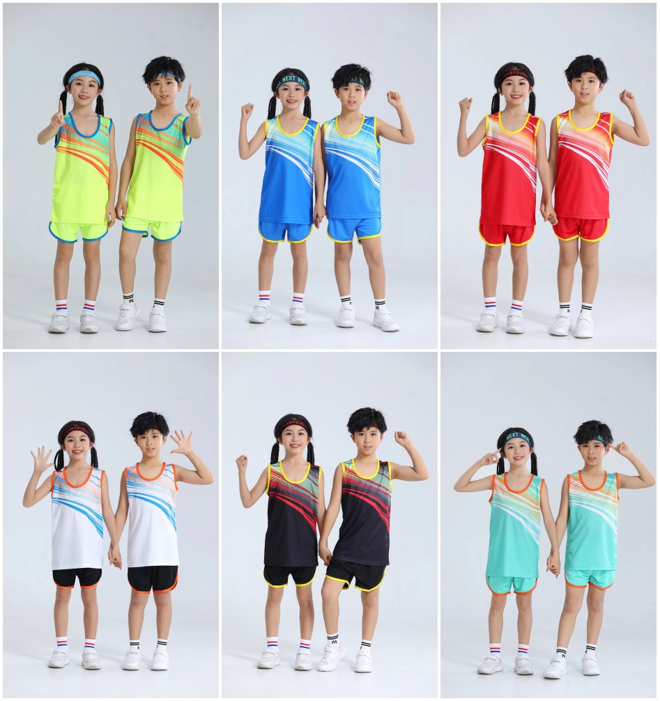 Male and female Athletics Training Competition Suit Suits for primary and secondary school students' Children's track and track Entrance Examination in the Entrance Examination of Gaokao-Taobao