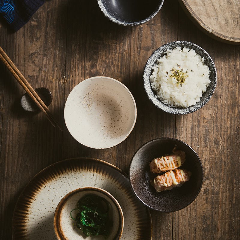 Restoring ancient ways the Japanese kitchen tableware ceramic dishes home eat rice bowls bowl restaurant porringer treasure bowl