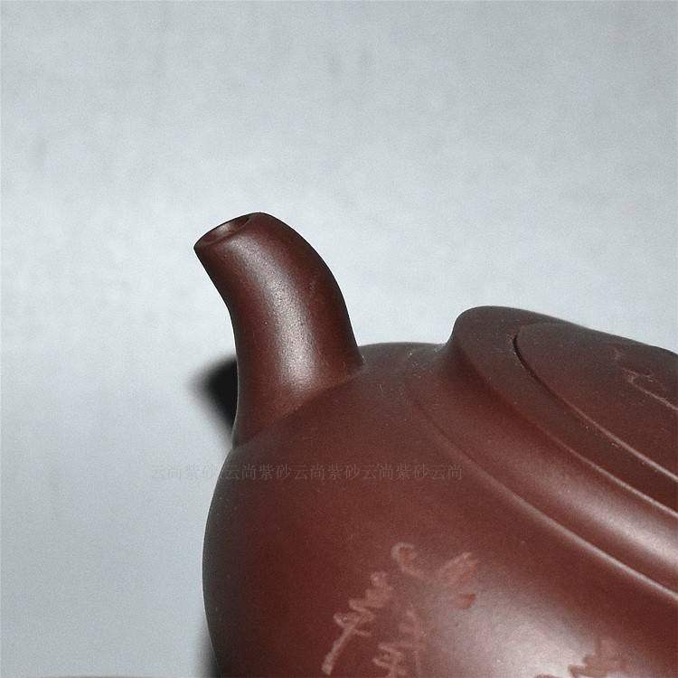 The kitchen yixing it pure checking antique purple clay teapot kunfu tea pot set household ceramic tea set