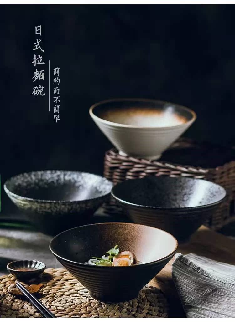 The Japanese kitchen household ceramic bowl bowl pull rainbow such as bowl ltd. bowl bowl hat to eat rainbow such as bowl bowl creative dishes