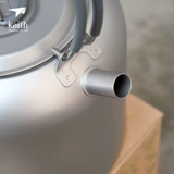 Keith Kaisi TI3907 Pure Titanium Outdoor Coffee Coffee Кофе Кофе Кофе Кофе Кофе Траировок Портативный титановый горшок 1,5 л.