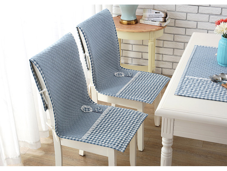 Cotton vải mảnh nhảy trở lại đệm tích hợp ghế ăn nhà hàng đệm đơn giản hiện đại bao gồm trượt phù hợp với - Ghế đệm / đệm Sofa đệm ghế văn phòng