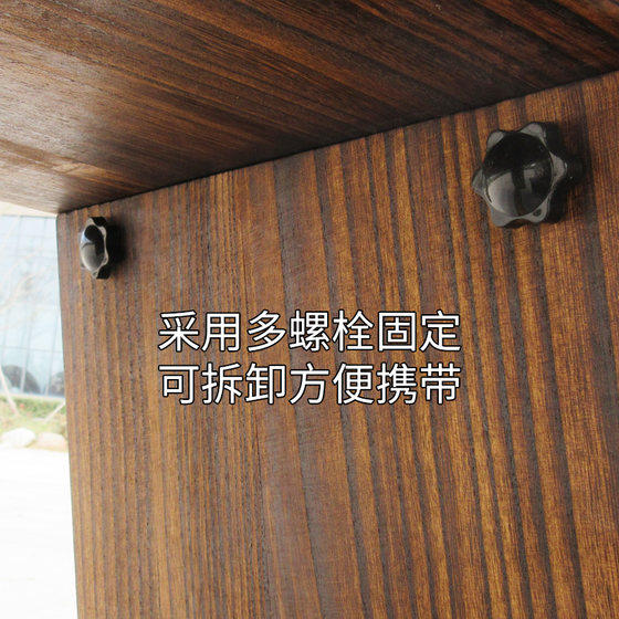 Guqin 테이블과 의자 오동나무 공명 상자 골동품 단단한 조립 및 분해 휴대용 접이식 선 피아노 테이블과 의자