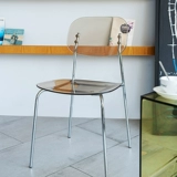 Дизайнерский акриловый металлический стульчик для кормления для домашнего использования для отдыха, популярно в интернете