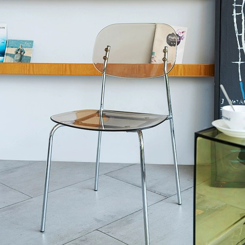 Дизайнерский акриловый металлический стульчик для кормления для домашнего использования для отдыха, популярно в интернете