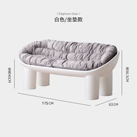 Белый + подушка сиденья, новый импортный полиэтиленовый материал.