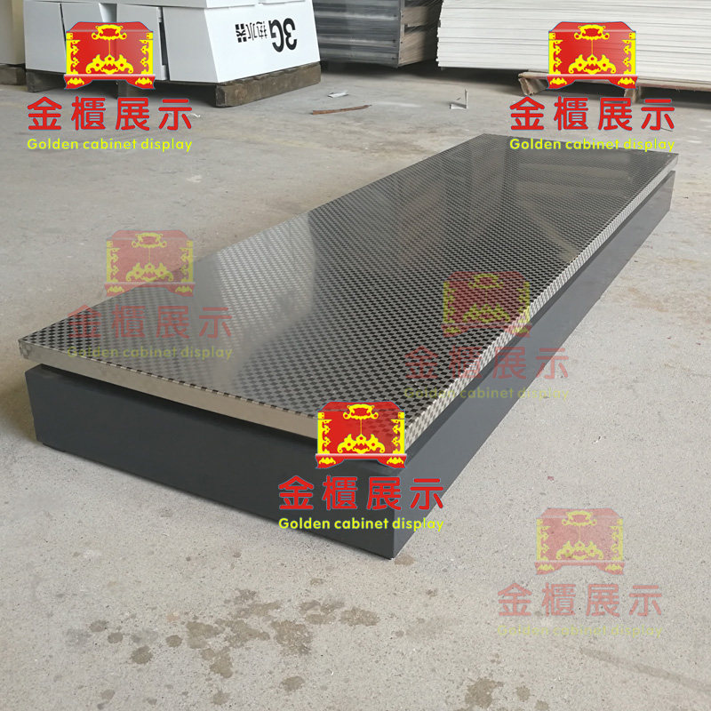 Yadi Jinjian electric car booth locomotive platform bicycle Bidevon electric car stainless steel display stand