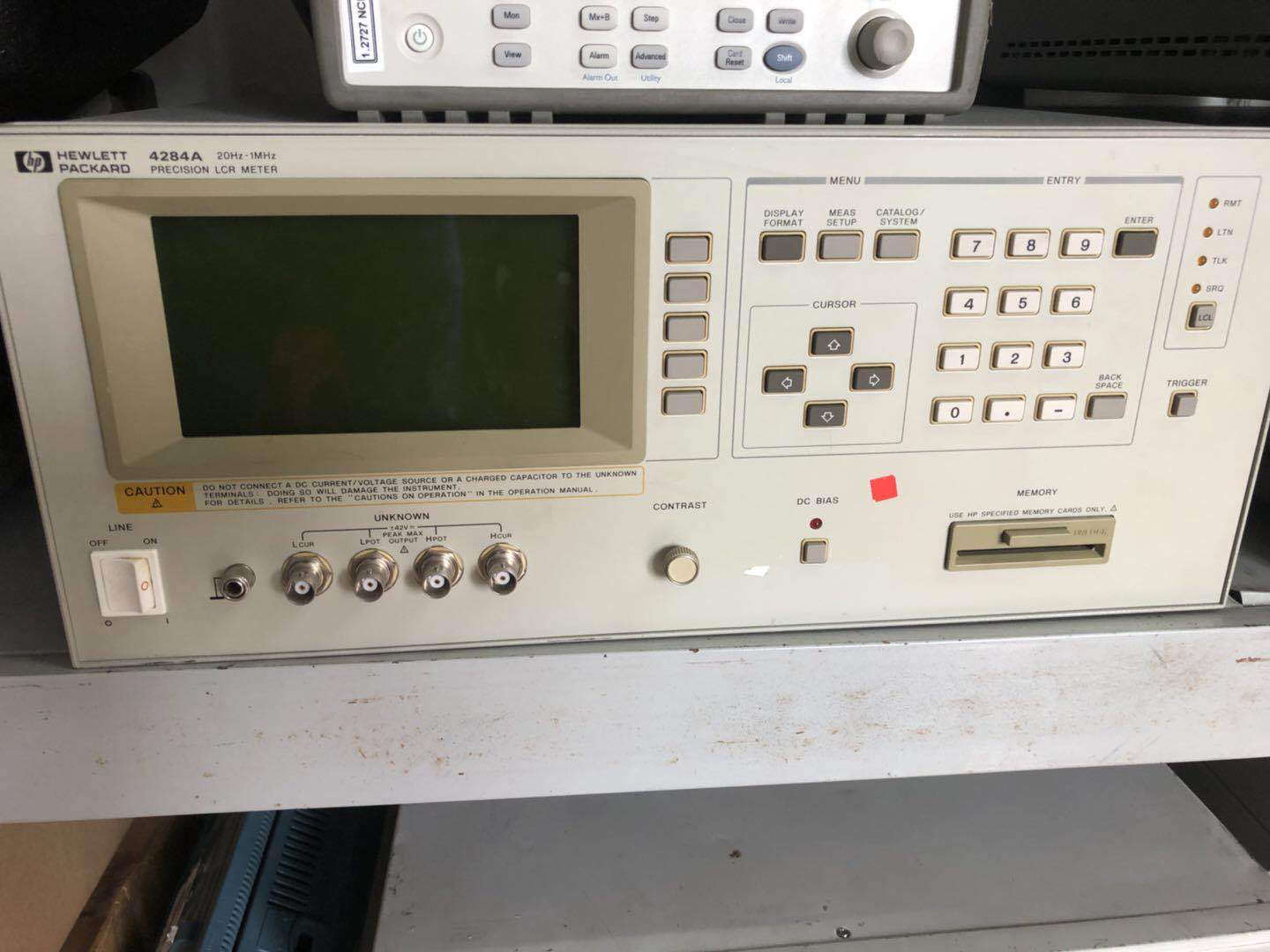 Rent the new to the stock HP4284A LCR bridge HP4284A impedance analyzer