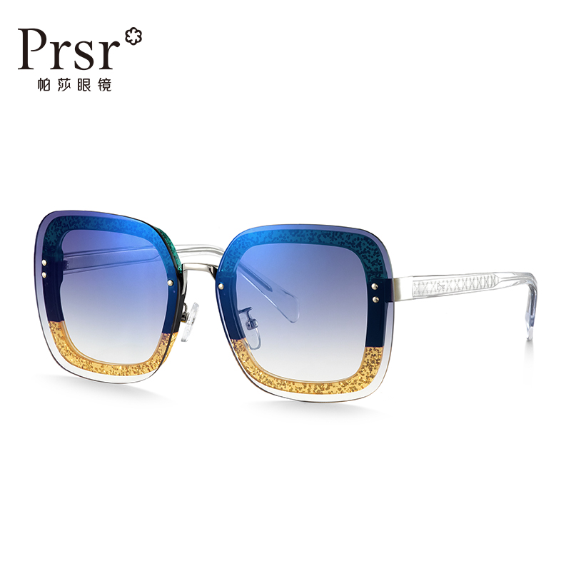 Pasha new girls sunglasses fashion trends fashion round face sunglasses minimalist personality street clapping glasses asymptotic color