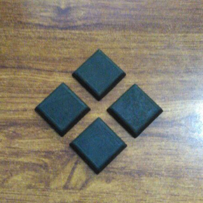 30mm trapezoidal damping block Rubber damping pad treadmill fitness equipment accessories rubber pad