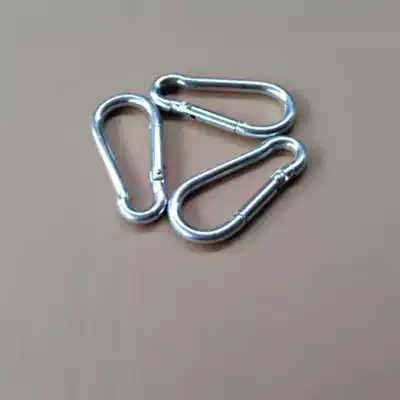 Steel safety gourd adhesive hook outdoor climbing hook 8-shaped buckle insurance adhesive hook fitness equipment big flying bird accessories