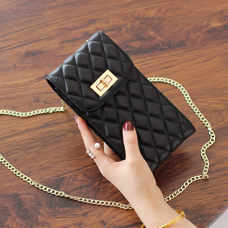 2023 New Yiping Pitsubinger Little Fragment Lady Slipper Slipper Little Leather Single Shoulder Female Mobile Pack Small