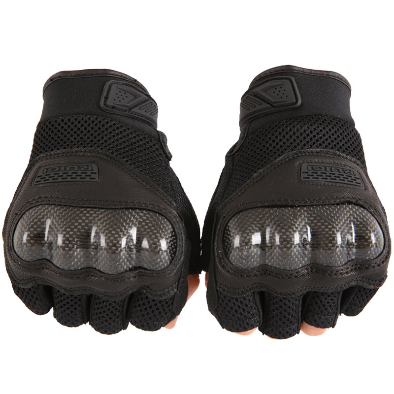 RUIGI motorcycle riding gloves summer anti-fall motorcycle gloves male knight riding gloves breathable carbon fiber