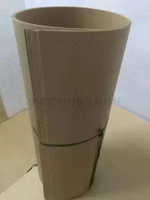 High frequency die-cutting hot sealing machine yellow shell paper insulation Kraft paper indentation material Kraft paper creasing Machine board paper