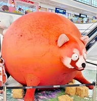 3м лиса+свет+веер