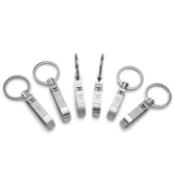 Брелок из нержавеющей стали, креативный милый ранец, ключи от машины, делается под заказ