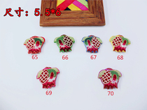 Su embroidery applique hand embroidery applique Su embroidery cloth sticker Su embroidery DIY hand embroidery bag ornaments embroidery bracelet embroidery sachet