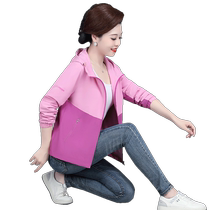 Mother Spring Autumn Clothing 2023 New Sports Casual Blouses Middle Aged Woman Fashion Temperament Jacket 40 Year Old 50 Clothes