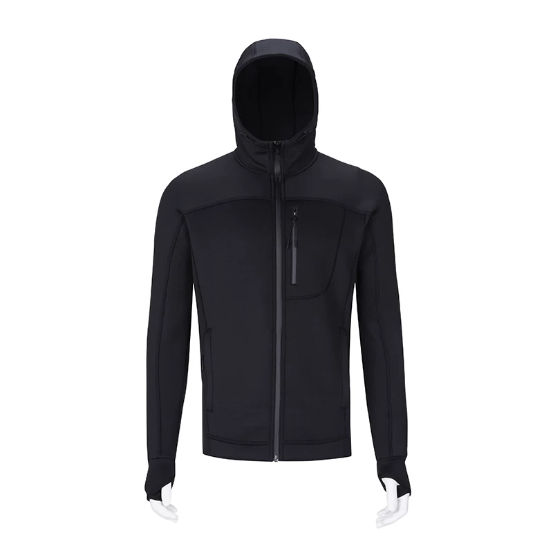 JOMA спортивное вязаное платье для отдыха с капюшоном и молнией