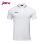 JOMA 2018 mùa hè mới ve áo polo áo sơ mi nam màu rắn ngắn T thể thao áo sơ mi nam lỏng ngắn tay áo áo polo nữ tay lỡ