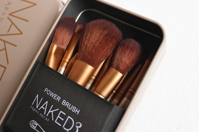 New Portable Makeup Brushes 12pcs Makeup Naked 3 Generation Beginners Makeup Tool Jewelry Box Jewelry Package SNa