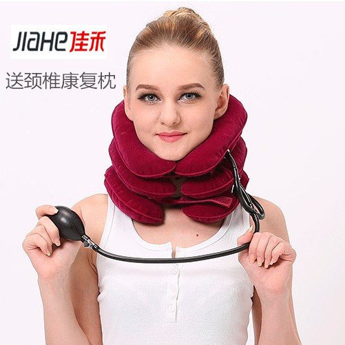 Inflatable neck pain Cervical Spine retractors Home Neck Straightener Stretch treatment of cervical spondylosis Cervical Spondylosis