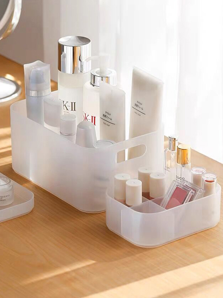 Cosmetic table storage box Desktop finishing box Drawer separation multi-function storage box Cosmetics storage combination