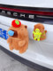 Car Tailgate Hanging Ornament Capybara Cute Cartoon Trunk Rear Car Exterior Decoration Doll