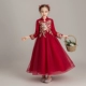 Trẻ em ăn mặc cô gái sinh nhật công chúa váy hoa cô gái pompon phong cách phương Tây cô bé chủ nhà biểu diễn piano quần áo mùa xuân - Váy trẻ em