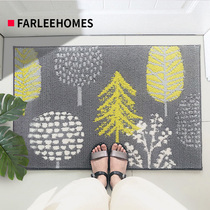 Norwegian forest floor mat Door mat Entrance hall Bathroom mat Kitchen door non-slip mat Household non-slip mat