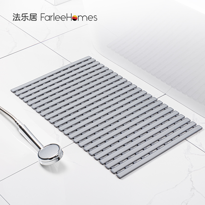 Can be cut spliced bathroom bath non-slip mat toilet shower foot pad bathroom floor mat hotel toilet mat