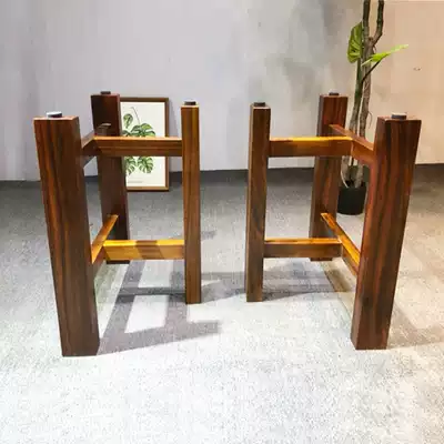 Table legs, table legs, large plate bracket feet, table legs, solid wood tea table feet, table stands, matching scaffolding, custom wooden logs