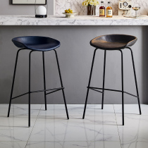 Nordic Bar Lar Smodern Minimalist Bar Chait Home High High Stool Back Back Chait Back Stool