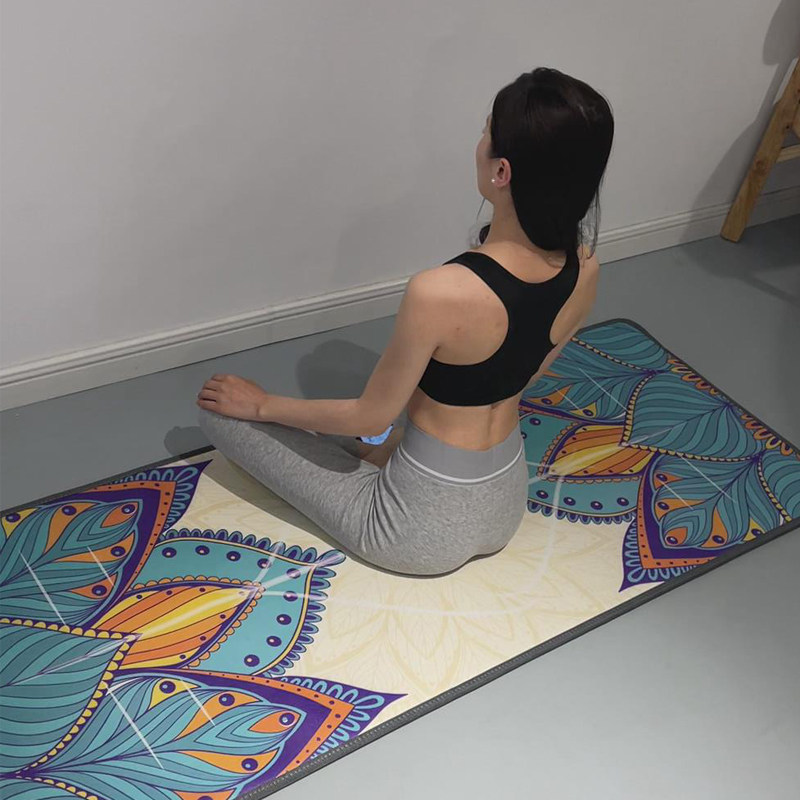 Second generation Winter winter heating yoga mat heating mat ground warm cushion thickened ultra-thick electric heat ground mat rug anti-slip