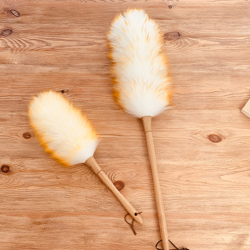 Chicken feather Zenzi dust removal household cleaning cleaning sweeping ash blanket artifact car with large cleaning anti-static wool trap