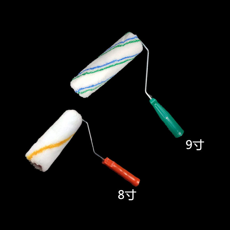 Sticking Wallpaper Construction Wallpaper Tool Coated film Polyester Upper Glue Roller Wallpaper Gluing Roller Brush