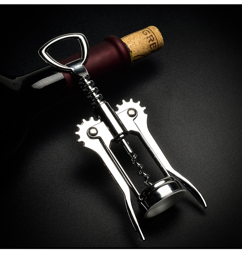 Hộ gia đình wine bottle opener của nhãn hiệu lao động tiết kiệm rượu vang opener dual-sử dụng wine bottle opener bia khởi xướng sáng tạo