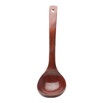 Soup spoon wooden spoon large soup wooden spoon wooden small rice spoon long handle for eating soup ramen spoon household
