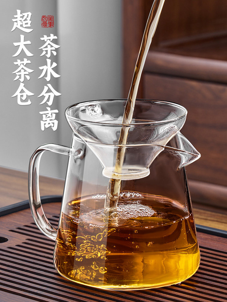 Tea Set 2026 New Model Kung Fu Tea Cup Household Glass Light Luxury High-End Accessories Complete Set for Tea Making