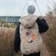 Cotton nam dịch vụ bánh mì sinh viên Hàn Quốc áo khoác ngắn mùa đông 2018 mới bf Quần áo nam phong cách dày áo khoác dù