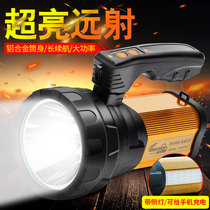 Searchlight strong light outdoor ultra-bright long-range high-power site charging waterproof marine long-range shooter hand torch