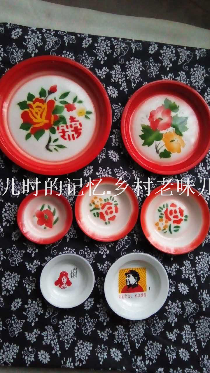 Casual Farm Large Pot Saucepan Old Dining Room Cutlery Enamel Plate Old Tea Tray Subfactory Direct