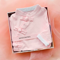 Modomoma sơ sinh cung cấp hộp quà cho bé sơ sinh cotton bé một mảnh phù hợp với phong cách Trung Quốc Tang phù hợp với romper - Bộ quà tặng em bé đồ sơ sinh cho bé gái