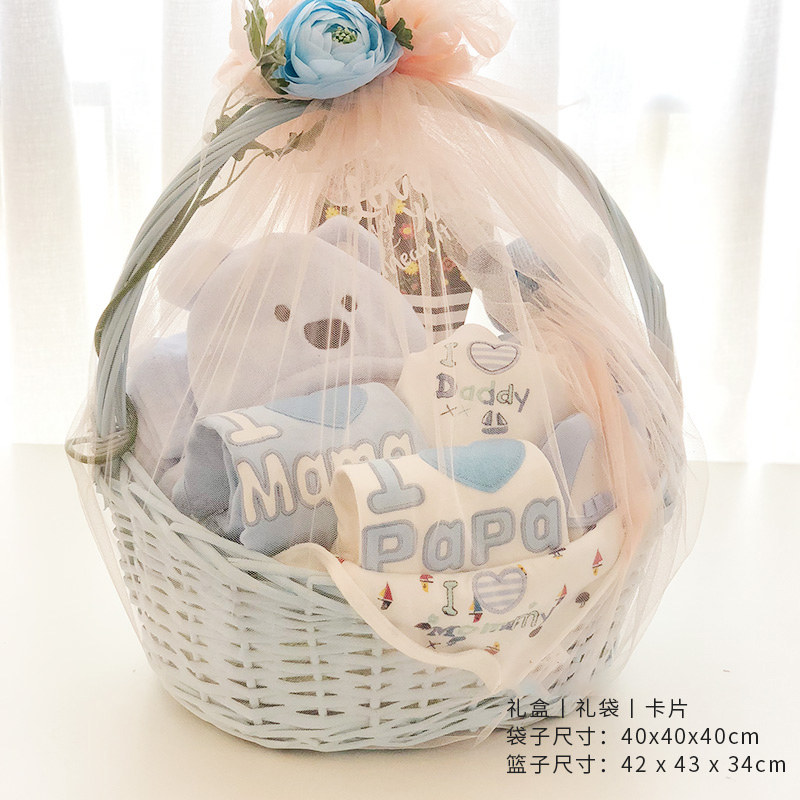 baby clothes gift basket